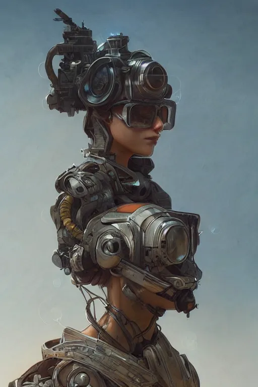 Prompt: ultra realistic illustration desert storm, hacknaut cyberpunk, sci - fi, fantasy, intricate, elegant, highly detailed, digital painting, artstation, concept art, smooth, sharp focus, illustration, art by artgerm and greg rutkowski and alphonse mucha