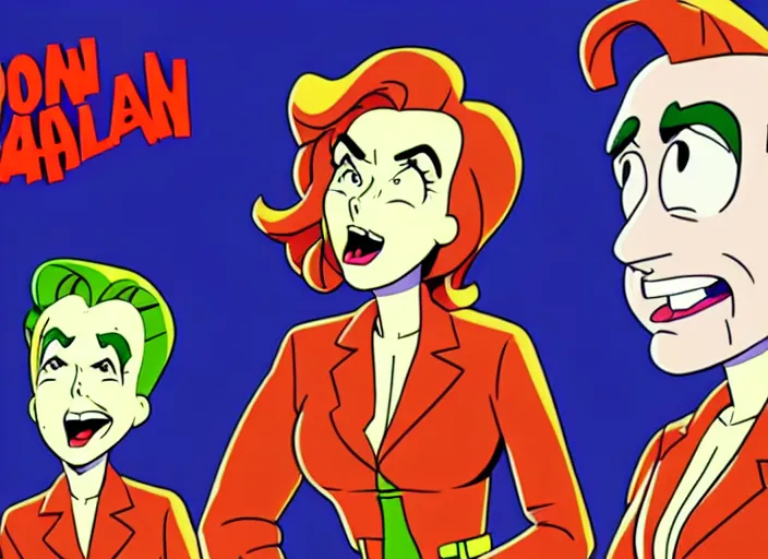 Image similar to dana scully on the real ghostbusters, shaded animation cel, anime, sharp detail, animation cel, thin linework, in the style of don bluth, bruce timm, stephen silver, studio trigger, 5 k, hd