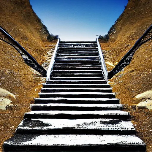 Image similar to stairway to heaven