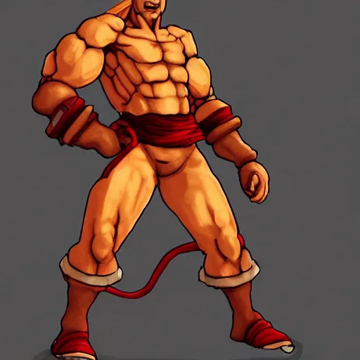 Prompt: cyborg monk, fighting game, street fighter, melty blood, sprite sheet, 2 d hd, trending on artstation, tredning on itch io