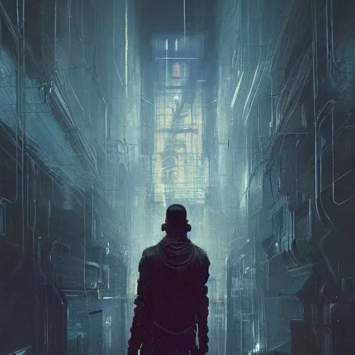 Image similar to neuromancer, painted by seb mckinnon, high detail, dramatic light, digital art, painted by greg rutkowski, promotional movie posterart, trending on artstation