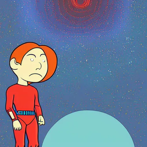 Prompt: sheldon cooper retro minimalist portrait by jean giraud, moebius starwatcher comic, 8 k