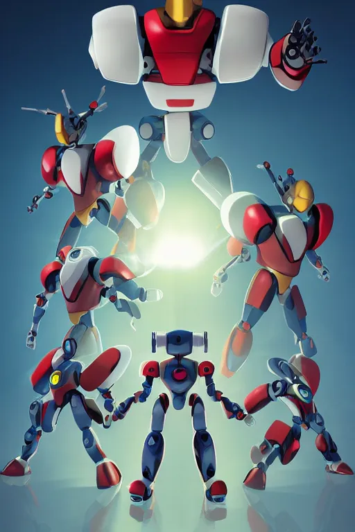 Image similar to metabots medabots medarotto medarot robot minimalist comics, behance hd by jesper ejsing, by rhads, makoto shinkai and lois van baarle, ilya kuvshinov, rossdraws global illumination ray tracing hdr radiating a glowing aura