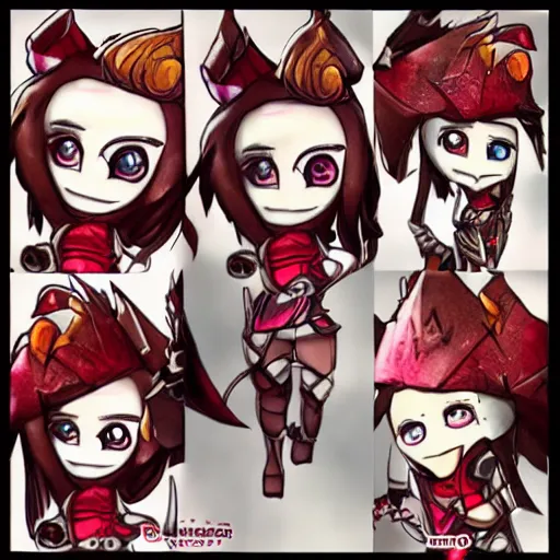 Image similar to photograph of a chibi mordekasier from league of legends