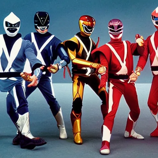 Image similar to Every single power ranger