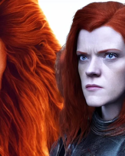 Image similar to rose leslie portraying a beautiful mara jade from star wars legends, in a black suit, without lightsaber, movie, hyper realistic, hollywood promotional image, imax, 8 k