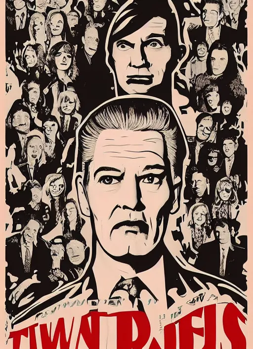 Image similar to twin peaks movie poster art by elvisdead