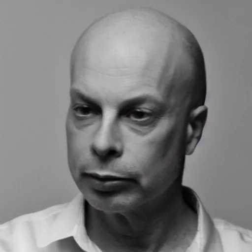 Image similar to Brian eno mugshot