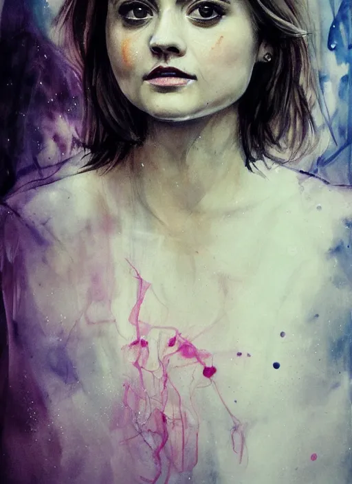 Image similar to jenna coleman by agnes cecile