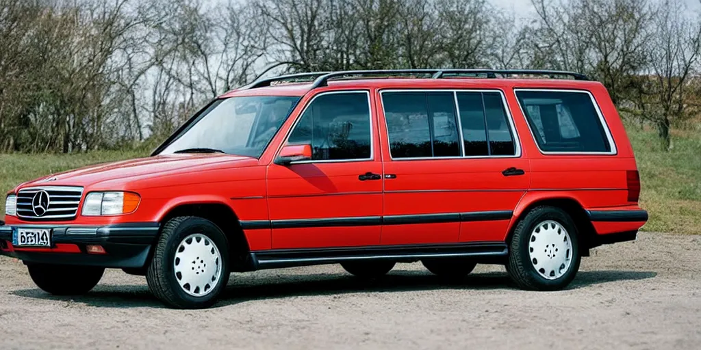 Prompt: 1990s Mercedes GLS