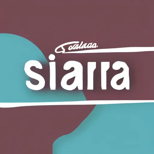Prompt: Sahara comics logo for a publishing Company, minimalist, desert
