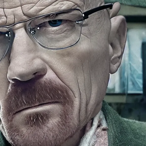 Image similar to walter white in the upside down
