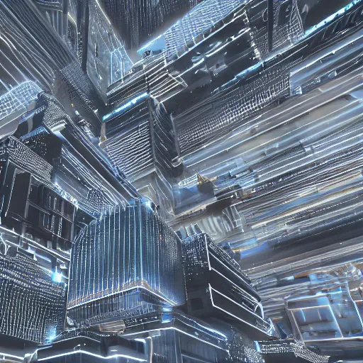 Image similar to macro shot of tiny futuristic minimalpunk cyber cityscape, ultra detail, ultra realistic, hyper detailed, sharp focus, ray tracing, octane render