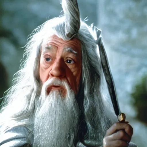 Prompt: gandalf as a Baby child