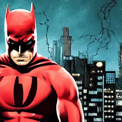 Image similar to daredevil in batman