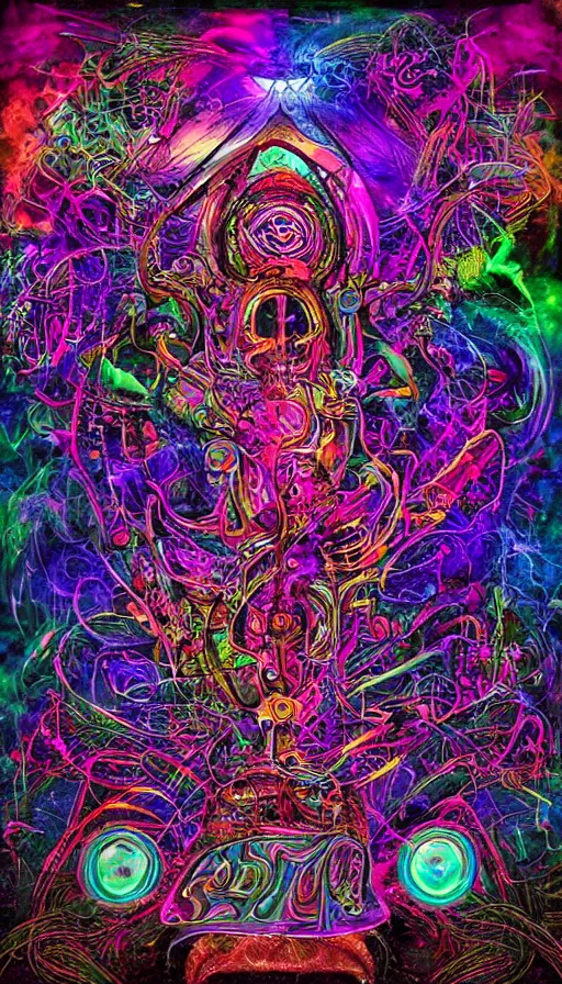 psytrance artwork, by schizophrenia patient | Stable Diffusion | OpenArt