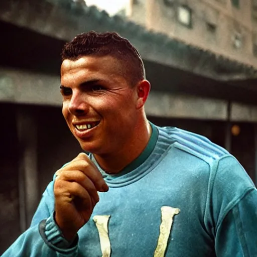 Image similar to real ronaldo by steve mccurry