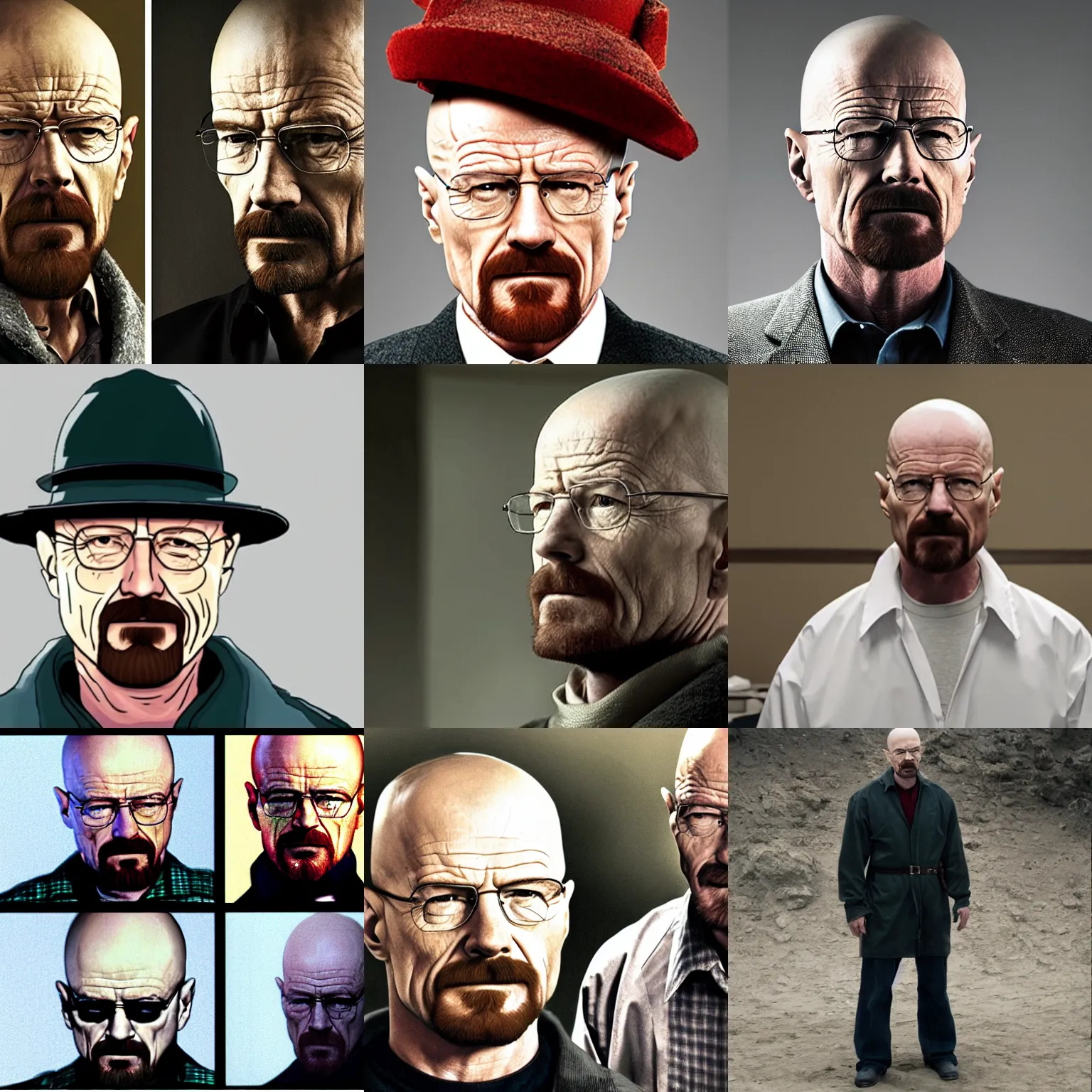 Prompt: Walter White as a valorant character