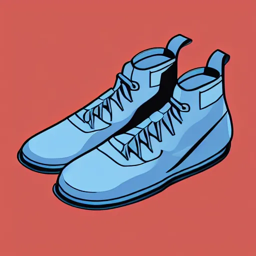 Image similar to “isometric nike boots, isometric perspective”