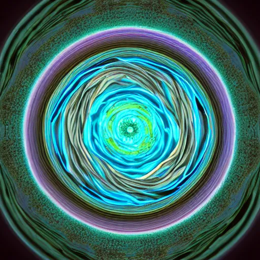 Image similar to fractals in an eyeball