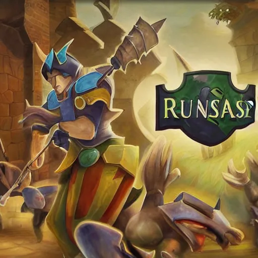 Image similar to runescape 3, realism painting, high quality