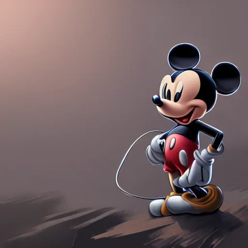 a beautiful illustration of mickey mouse as an | Stable Diffusion | OpenArt