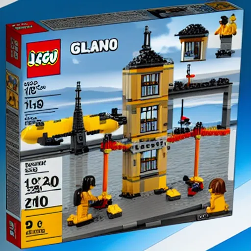 Image similar to Guantanamo bay Lego Set