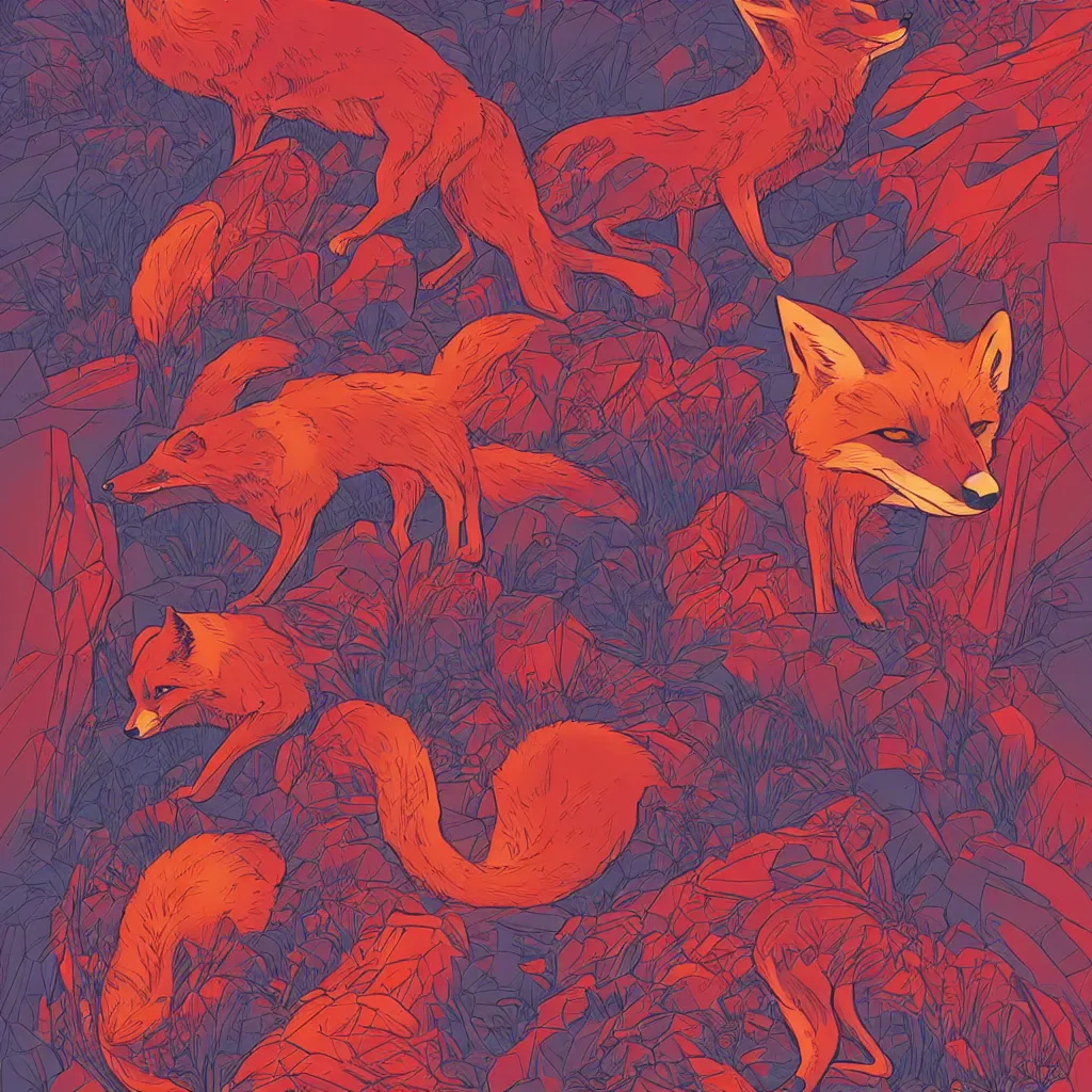 Image similar to fox face by kilian eng