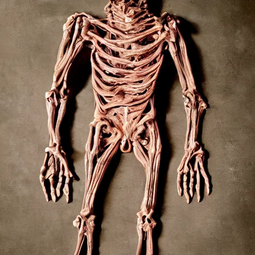 Image similar to monster made entirely out of human legs inspired by scp