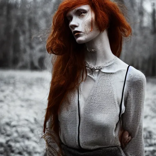 Image similar to photo of georgous redhead woman with freakles by Alessio Albi