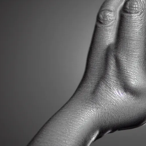 Prompt: photorealistic high detail illustration of a hand, subsurface scattering, 8 k, hdr