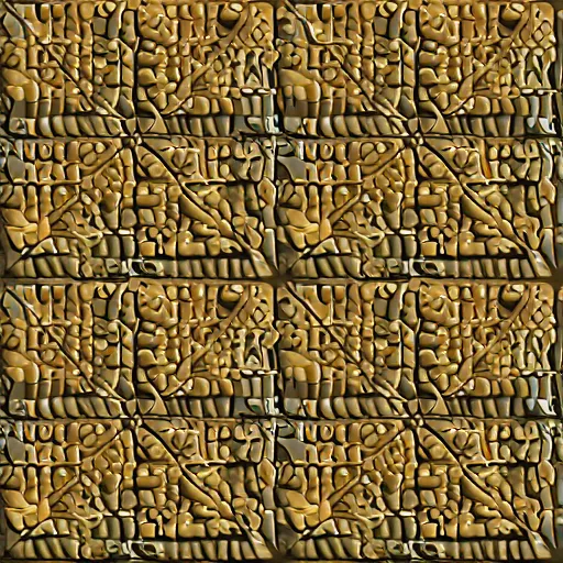 Image similar to claymation 3 d tiled texture