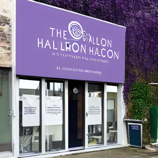 Prompt: The perfect image with no text to advertise a multidisciplinary therapy rooms called Halcyon Amethyst