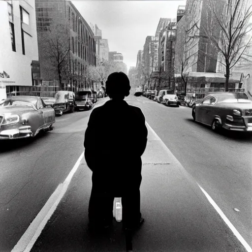 Image similar to the self portrait, by vivian maier,