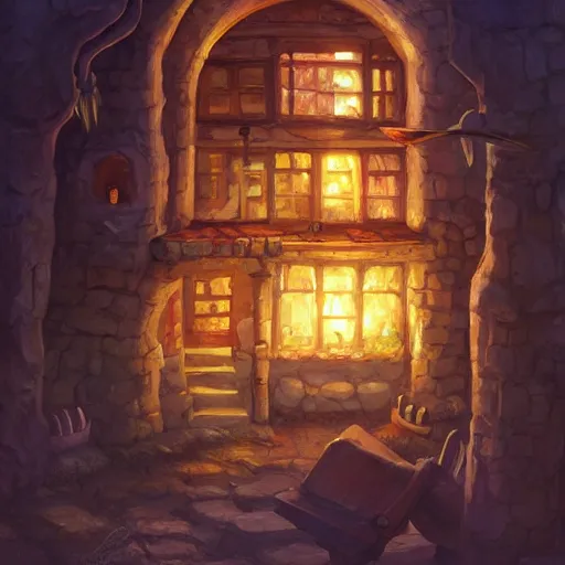 Prompt: a swiss cheese house, fantasy, digital art, by andreas rocha, highly detailed, trending on artstation