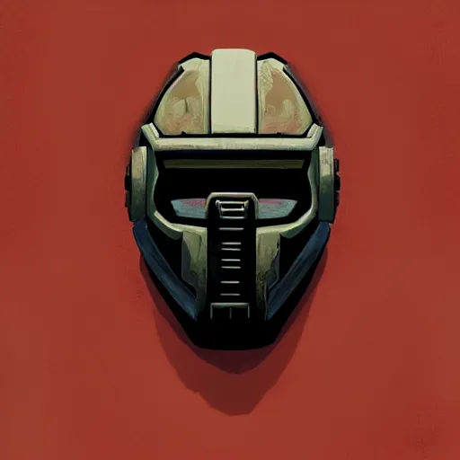 Image similar to portrait of mf doom, dr. doom metal steel mask, dark skin underneath. red t - shirt, beige complex background, intricate, elegant, highly detailed, digital painting, artstation, concept art, smooth, sharp focus, illustration, by anato finnstark, boissb - blanca. j, cindy avelino, clint cearley, anna podedworna