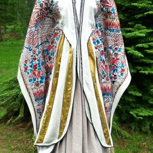 Prompt: photo of a real-life very beautiful nordic princess ornate cloak, highly detailed