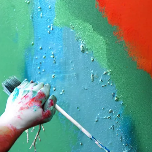Image similar to raining paint