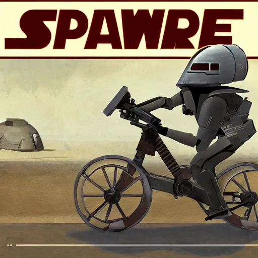 Image similar to speeder bike starwars, pangea