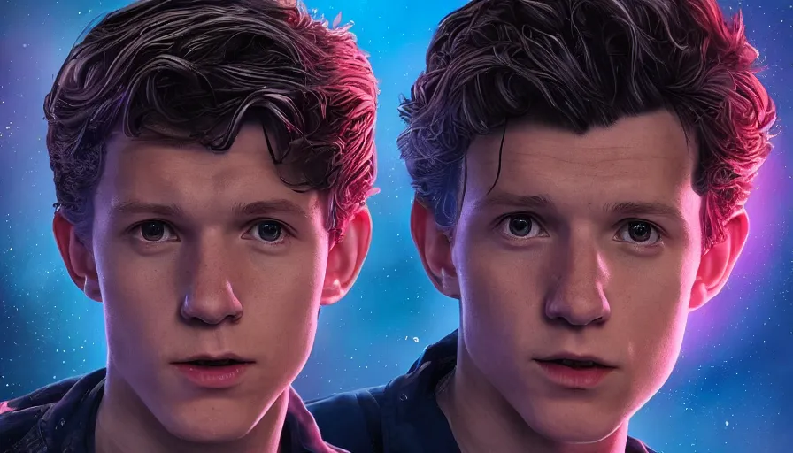 Image similar to Tom Holland is Doctor Who, hyperdetailed, artstation, cgsociety, 8k