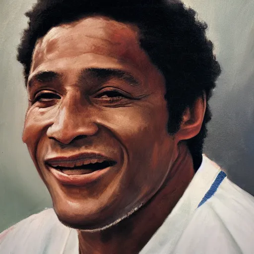 Image similar to portrait of eusebio, high detail, high resolution