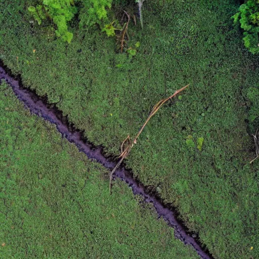 Image similar to aerial hd photographs of an uncontacted tribe from the amazon