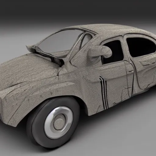 Image similar to normal map of car, blender, maya