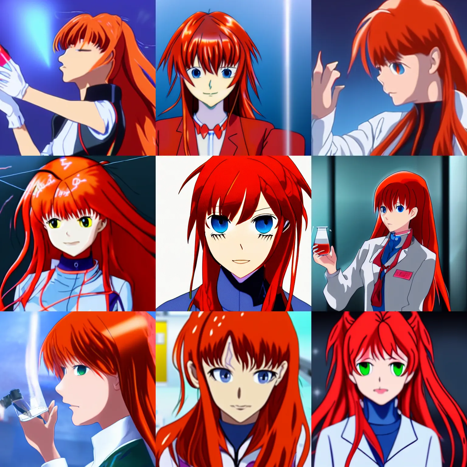 Asuka Langley Soryu From Evangelion Doing Chemical Stable Diffusion Asuka Langley Soryu From Evangelion Doing Chemical Stable Diffusion