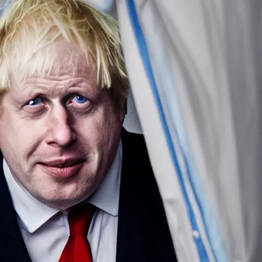 Prompt: Boris Johnson as Emperor Palpatine