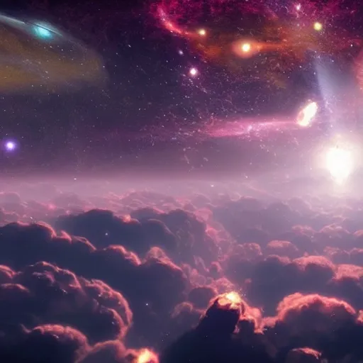 Prompt: infinite galaxies, beautiful, epic cinematic scene