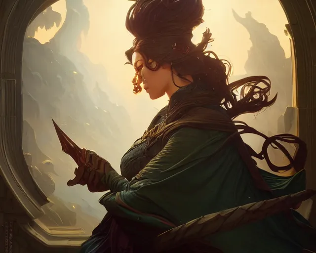 Image similar to photography of danny flynn, deep focus, d & d, fantasy, intricate, elegant, highly detailed, digital painting, artstation, concept art, matte, sharp focus, illustration, hearthstone, art by artgerm and greg rutkowski and alphonse mucha