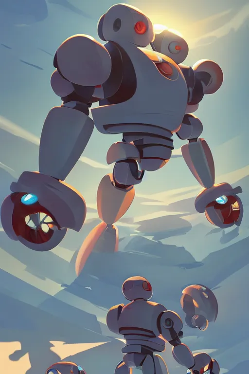 Image similar to metabots medabots medarotto medarot robot minimalist comics, behance hd by jesper ejsing, by rhads, makoto shinkai and lois van baarle, ilya kuvshinov, rossdraws global illumination ray tracing hdr radiating a glowing aura