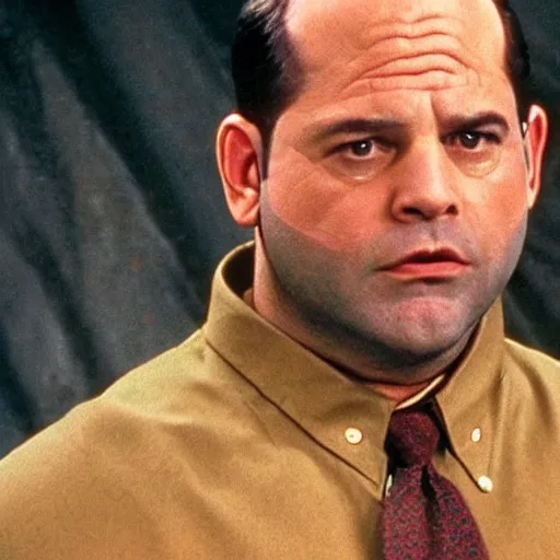 Prompt: george costanza as leonidas