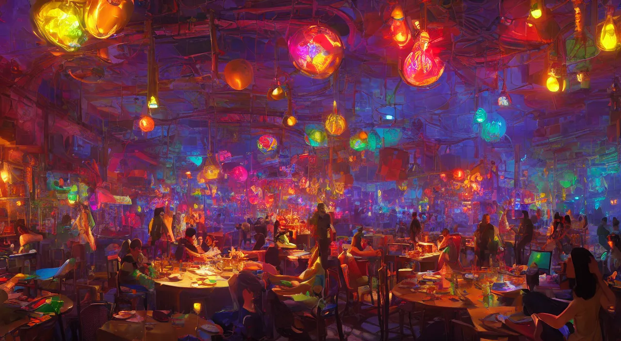 Image similar to bazaar zouk oriantal multicolorful sky shine place mosquet painting stylized digital video game icon global illumination ray tracing 8 k hd resolution, by ilya kuvshinov and cushart krentz and gilleard james